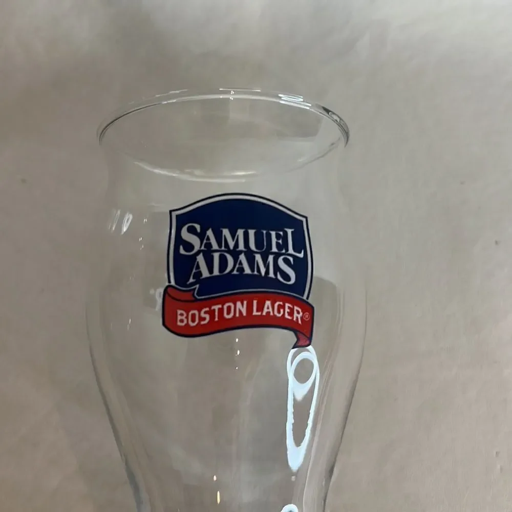 Samuel Adams Boston Lager Beer Glass 16 Oz For The Love Of Beer 6 1/2 In Tall